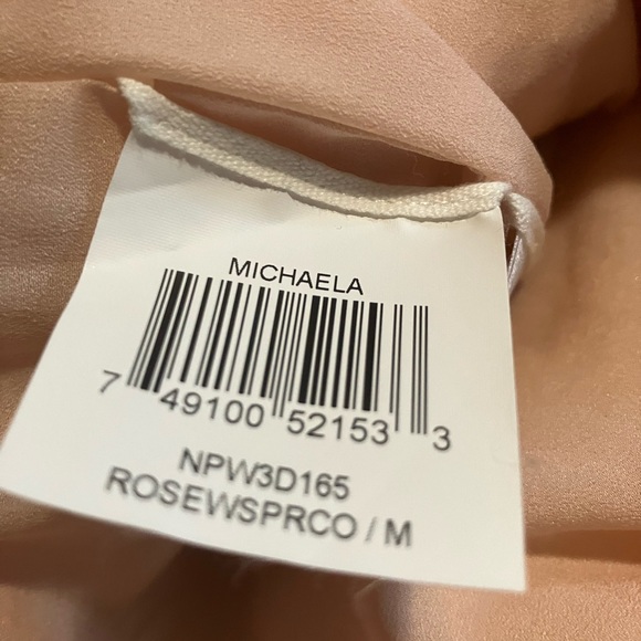 BCBG Max Azria - Light Pink Sequin "Michaela" Miniskirt - Medium - Picture 9 of 9